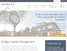 Tablet Screenshot of hodgescapital.com